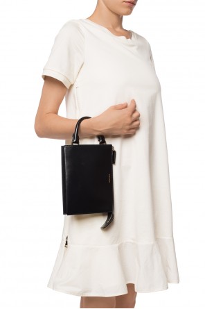 Logo-embossed shoulder bag, zdjęcie 2 Logo-embossed shoulder bag od JIL SANDER